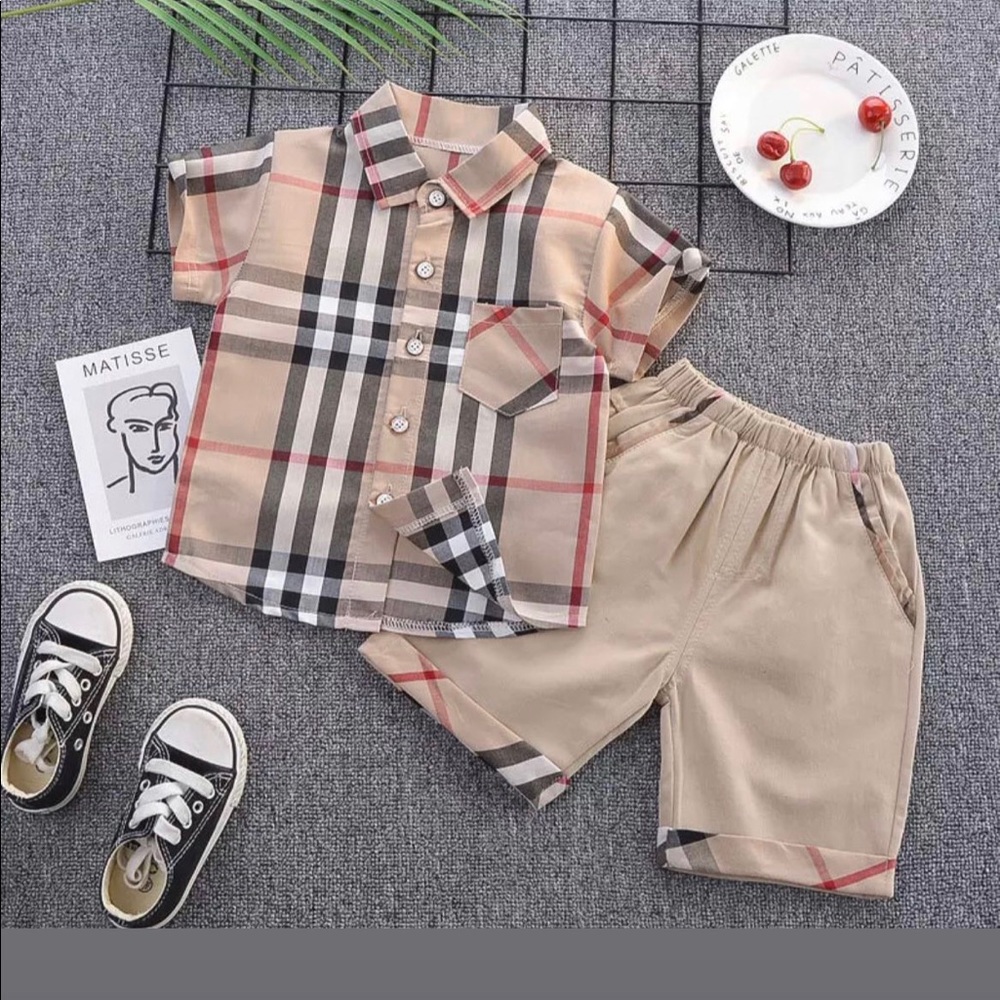 Boys short set